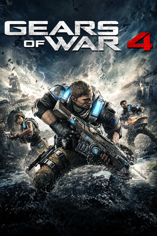 Gears of War 4 box art for Xbox One